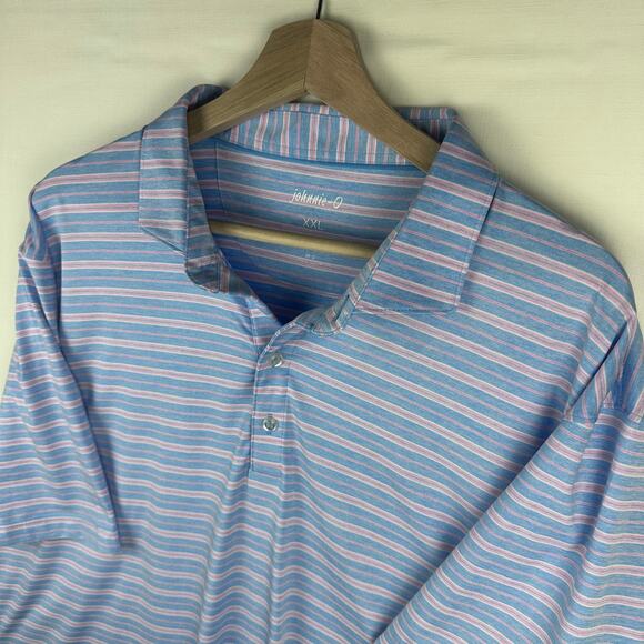 Johnnie O Men's Size XXL Polo Golf Shirt Casual Collared Short Sleeve - Picture 3 of 9